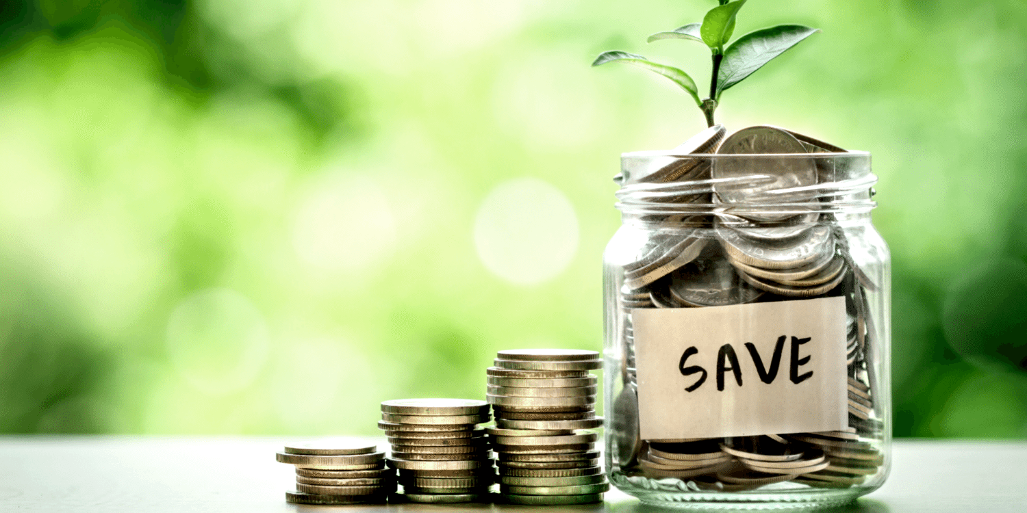 Saving Concept with a jar of money - Post-Greener Homes Grant: How the Energy Affordability Program Can Help with Your HVAC Costs